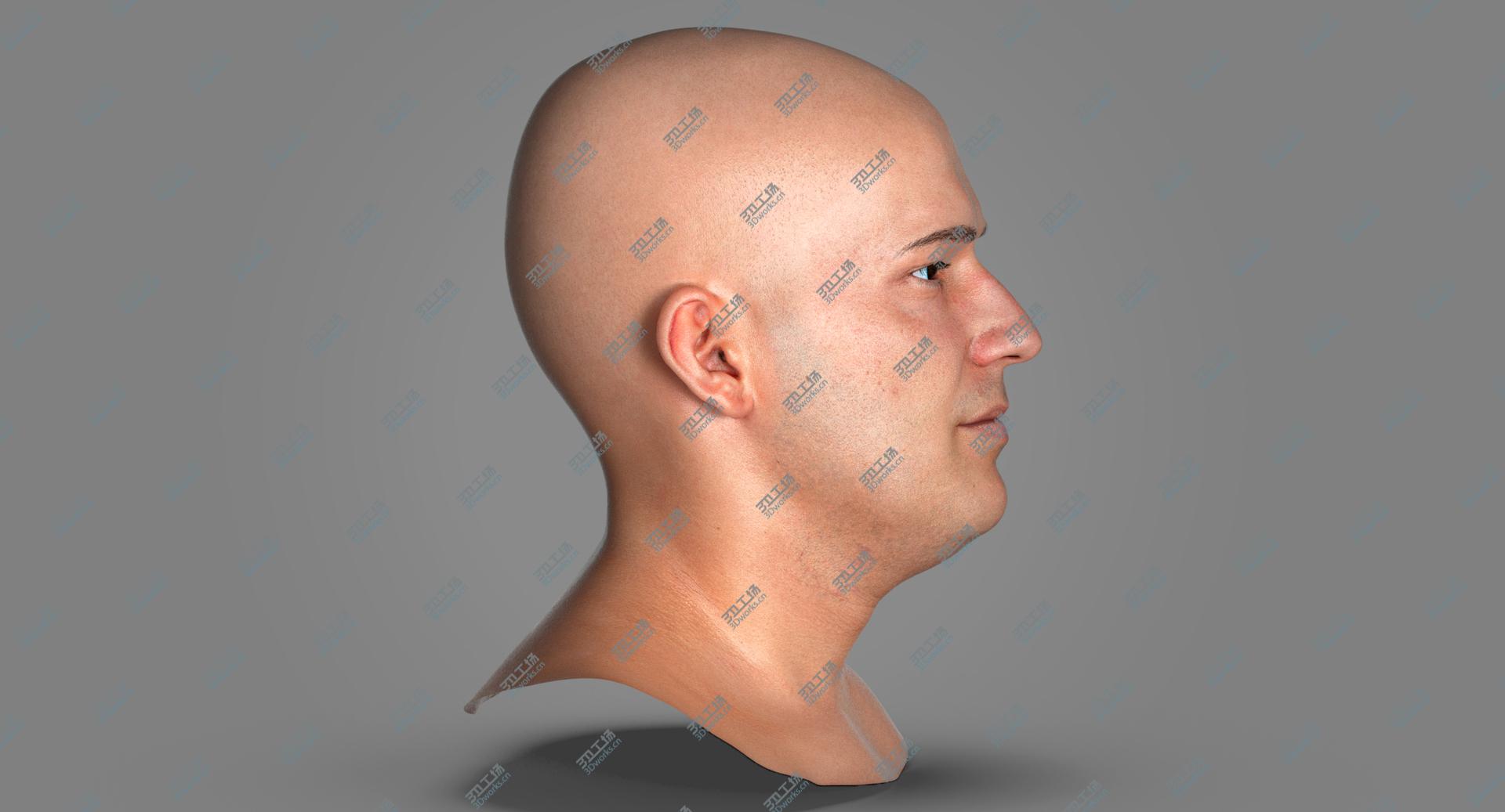 images/goods_img/202105073/Real PBR Marcus Human Head Sharp Lip Puller AU13 3D model/5.jpg